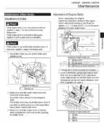 Photo 4 - Baroness LM56GB LM66GB LM66TB Owners Operating Manual Walk Behind Greens Mower