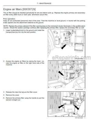 Photo 5 - Case CX57CSR Operators Manual Midi Excavator 47545281