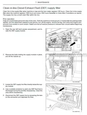 Photo 2 - Case 1150M Tier 4 Operators Manual Crawler Dozer 47713449