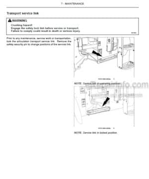 Photo 2 - Case 521F Tier 2 Operators Manual Wheel Loader 47560106