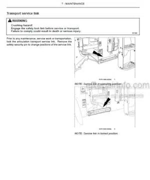 Photo 2 - Case 521F Tier 2 Operators Manual Wheel Loader 47560106