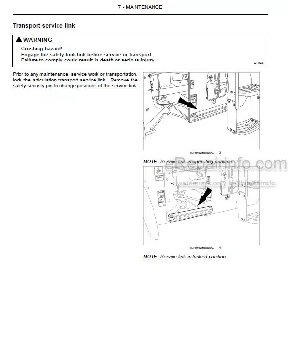 Photo 1 - Case 521F Tier 2 Operators Manual Wheel Loader 47560106