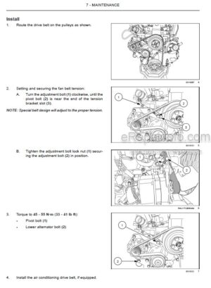 Photo 5 - Case 580M 580 590 Series 3 Super M Operators Manual Backhoe Loader 87657943NA