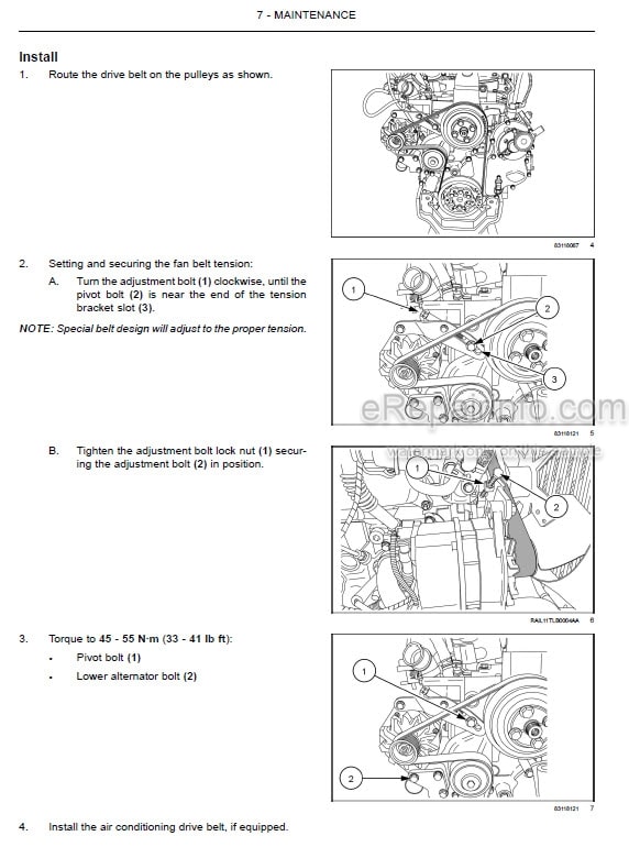 Photo 1 - Case 570NXT Tier 4 Operators Manual Tractor Loader 47492950