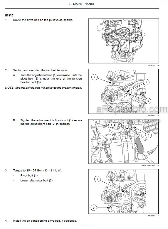 Photo 1 - Case 570NXT Tier 4 Operators Manual Tractor Loader 47492950
