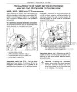 Photo 2 - Case 845B VHP 865B VHP 885B VHP Operators Manual Grader 84498434