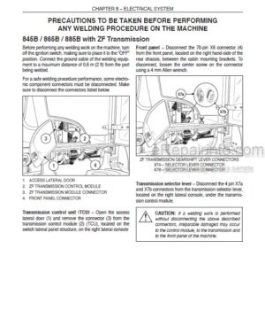 Photo 5 - Case 1021F 1121F Tier 2 Operators Manual Wheel Loader 47557863