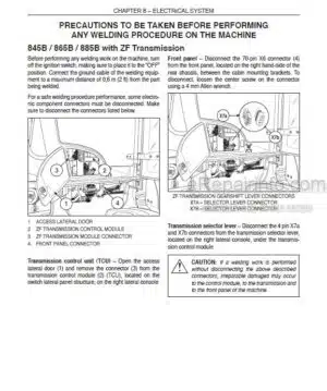 Photo 1 - Case 845B VHP 865B VHP 885B VHP Operators Manual Grader 84498434