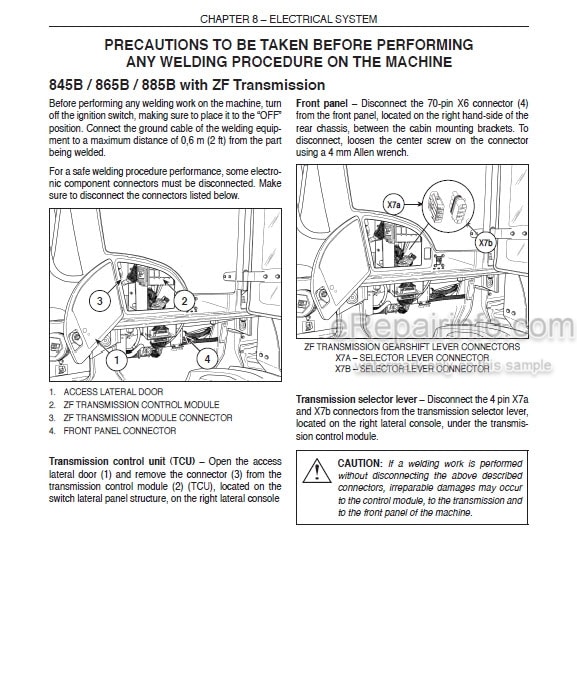 Photo 1 - Case 845B VHP 865B VHP 885B VHP Operators Manual Grader 84498434