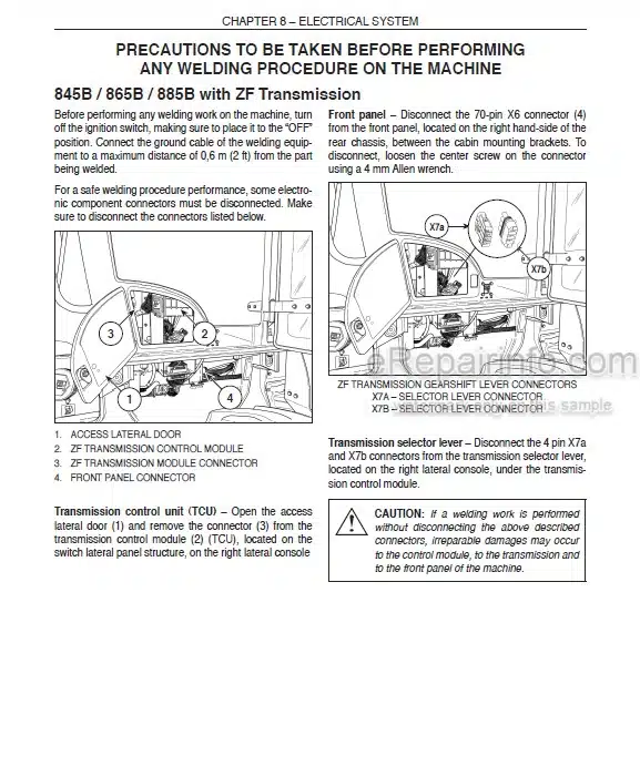 Photo 1 - Case 845B VHP 865B VHP 885B VHP Operators Manual Grader 84498434