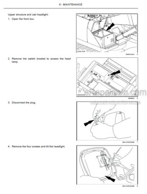 Photo 2 - Case CX130C Operators Manual Crawler Excavator 90434262