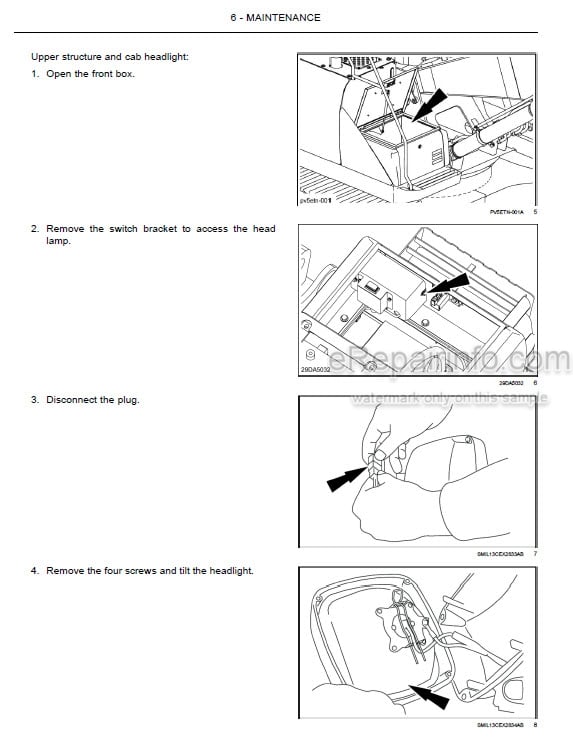 Photo 1 - Case CX130C Operators Manual Crawler Excavator 90434262