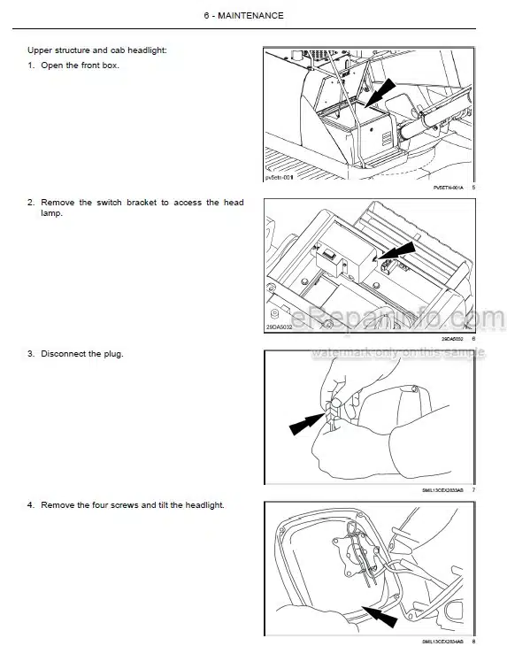 Photo 1 - Case CX130C Operators Manual Crawler Excavator 90434262