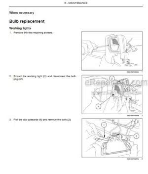 Photo 5 - Case CX17C Operators Manual Mini Excavator 51680374