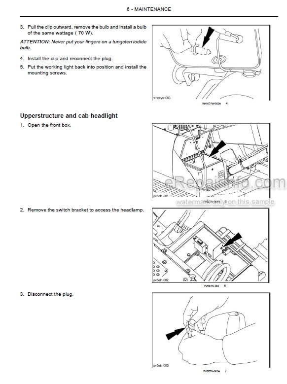 Photo 1 - Case CX250C Operators Manual Crawler Excavator 47510043