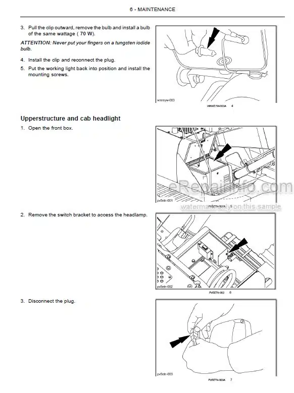 Photo 1 - Case CX250C Operators Manual Crawler Excavator 47510043