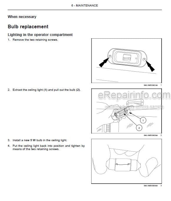 Photo 1 - Case CX26C Operators Manual Mini Excavator 51430416
