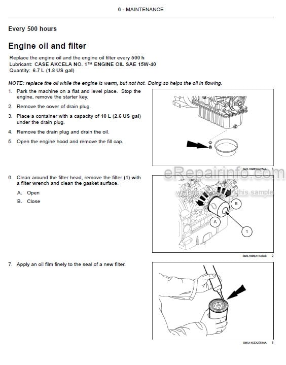 Photo 1 - Case CX37C Operators Manual Mini Excavator 48057994