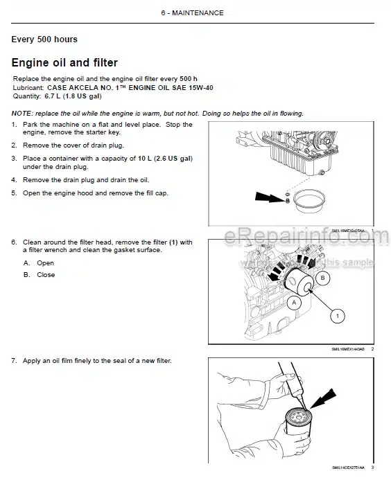 Photo 1 - Case CX37C Operators Manual Mini Excavator 48057994