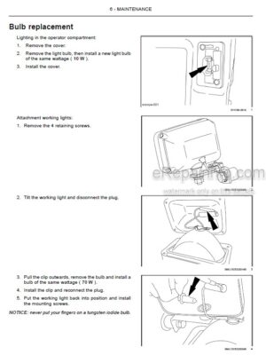 Photo 5 - Case 1107EX Operators Manual Soil Compactor 51435044