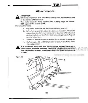 Photo 10 - Kobelco 865 965 Operators Manual Wheel Loader 3517538M1-00