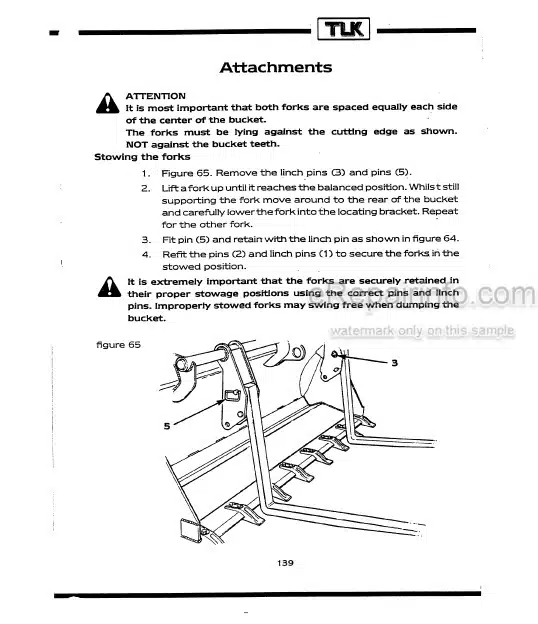 Photo 1 - Kobelco 865 965 Operators Manual Wheel Loader 3517538M1-00
