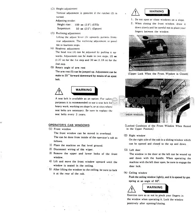 Photo 1 - Kobelco K903-II Operators Manual Hydraulic Excavator S2LE1014E-01 SN LE-7872-