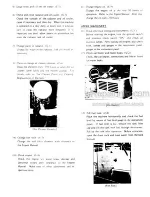 Photo 8 - Kobelco K905LC II Operators Manual Hydraulic Excavator S2YPU1001E-00