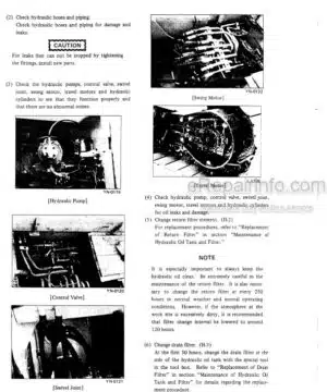 Photo 6 - Kobelco K907D K907DLC Operators Manual Hydraulic Excavator S2LN1015E-00