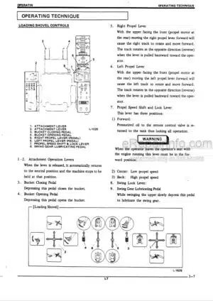 Photo 10 - Kobelco K975 Operators Manual Hydraulic Excavator S2LT1001E-00