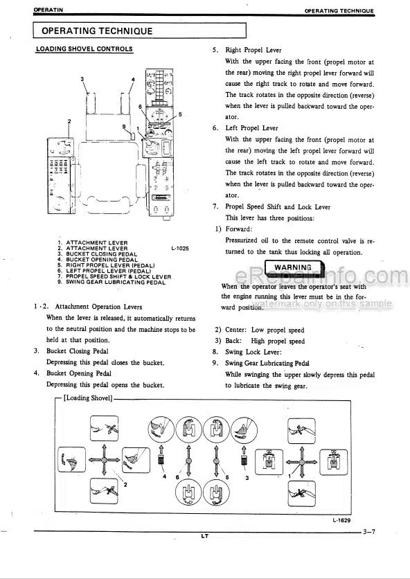 Photo 1 - Kobelco K975 Operators Manual Hydraulic Excavator S2LT1001E-00
