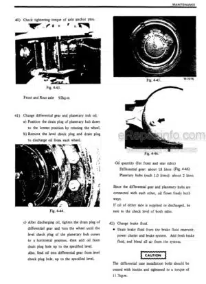 Photo 11 - Kobelco LK500 Operators Manual Wheel Loader S2RM1003E-04 SN RM-1163-