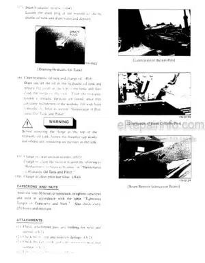 Photo 1 - Kobelco MD120LC Operators Manual Hydraulic Excavator S2YP1001E-00