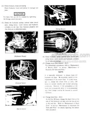 Photo 6 - Kobelco MD140BLC Operators Manual Hydraulic Excavator S2YP1003E-01 SN YP-1282-