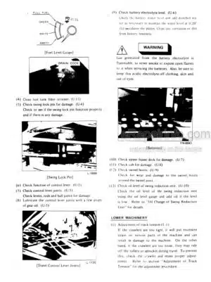 Photo 4 - Kobelco MD200BLC Operators Manual Hydraulic Excavator S2YQ1001E-01 SN YQ-0101-0562
