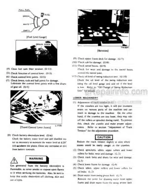 Photo 6 - Kobelco SK30SR-2 SK35SR-2 Operators Manual Hydraulic Excavator S2PW00007ZE-01