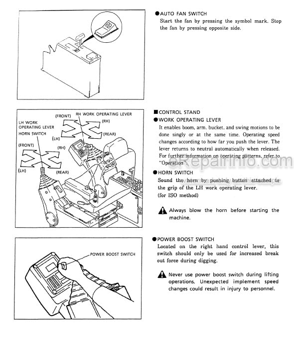 Photo 1 - Kobelco MD200C Operators Manual Hydraulic Excavator KCMYQUM90S001OM-00