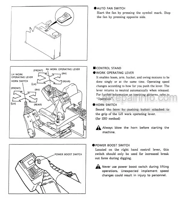 Photo 1 - Kobelco MD200C Operators Manual Hydraulic Excavator KCMYQUM90S001OM-00