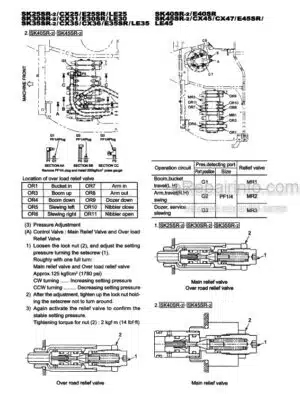 Photo 11 - Kobelco SK09SR To LE45 Beetle Series Brush Up Serviceman Handbook Excavator S7PO00307ZE01