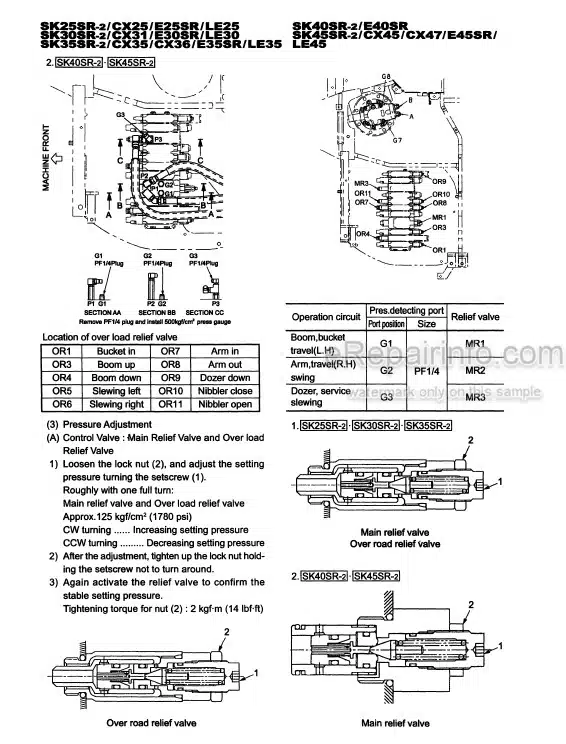 Photo 1 - Kobelco SK09SR To LE45 Beetle Series Brush Up Serviceman Handbook Excavator S7PO00307ZE01