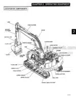 Photo 4 - Kobelco SK100 SK100L Operators Manual Excavator S2YW1003E