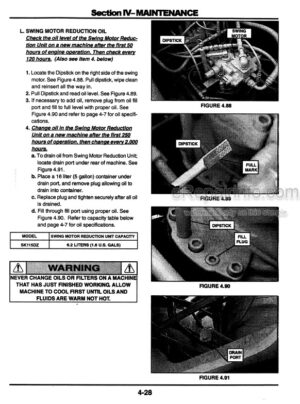Photo 3 - Kobelco SK115DZ Mark IV Operators Manual Hydraulic Excavator SK115DZ4RMMC21R