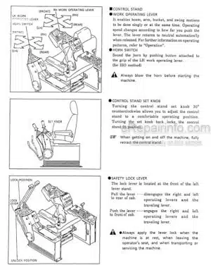 Photo 6 - Kobelco SK115SRDZ-1E Operators Manual Excavator S2YY0008BZE-01