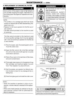 Photo 10 - Kobelco SK13SR Operators Manual Hydraulic Excavator S2PE00001ZE-03