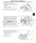 Photo 2 - Kobelco SK25SR-2 Operators Manual Hydraulic Excavator S2PV00002ZE-02