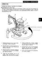 Photo 3 - Kobelco SK25SR SK30SR SK35SR Operators Manual Hydraulic Excavator S3PW0003E-00 SN2