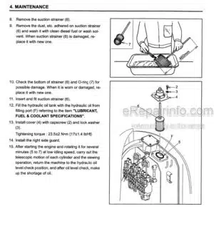Photo 1 - Kobelco SK35SR-3 Operators Manual Hydraulic Excavator S2PX00009ZE-01NA
