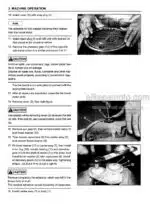 Photo 4 - Kobelco SK35SR-3 Operators Manual Hydraulic Excavator S2PX00009ZE-01NA