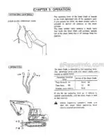 Photo 2 - Kobelco SK60 Operators And Parts Manual Hydraulic Excavator Optional Attachment Dozer S2LE7304E-00