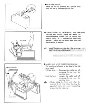 Photo 3 - Kobelco SK60 Operators Manual Hydraulic Excavator S2LE1016E SN LE14101-